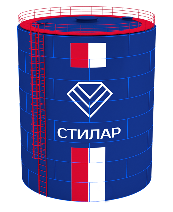 Сборный резервуар РВС 200 м³ от завода-производителя